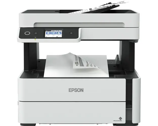 Multifunctional inkjet monocrom Epson EcoTank M3170, Duplex, ADF, Wireless, Retea, A4