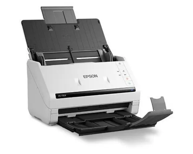 Scanner EPSONWorkForce DS-770II, Scanners, Letter, 600dpi x 600dpi (Horizontal x Vertical), Input: 24BitsColor, 100pages