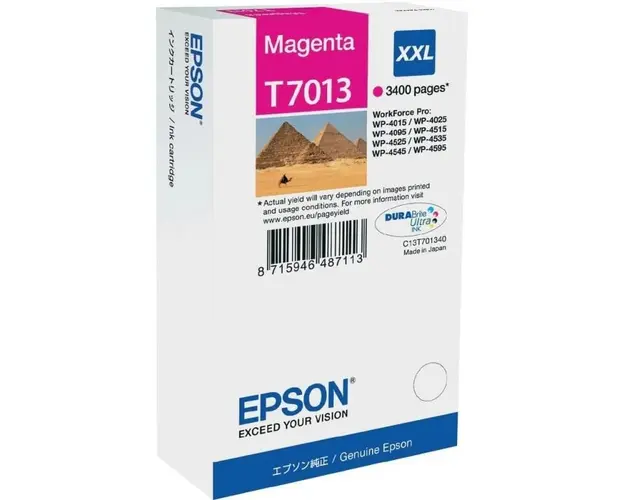 Cartus Epson T7013, Ink Cartridge Xxl Magenta Singlepack, C13T70134010