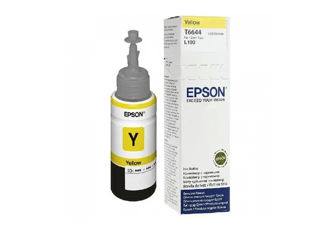 Cartus EPSON T6644 Ink yellow, in bottle (70ml) L110/L300/L210/L355/L550