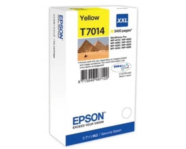Cartus T701440 INK XXL WP4000 3.4K YEL