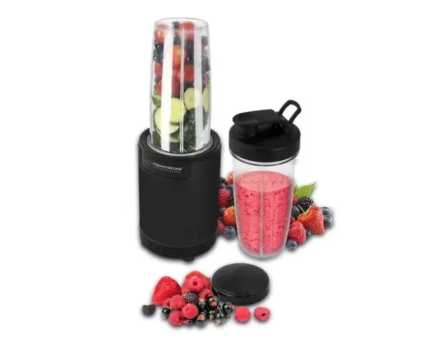 Blender EKM029, Nutri Shot 6 in 1, Alb/Negru