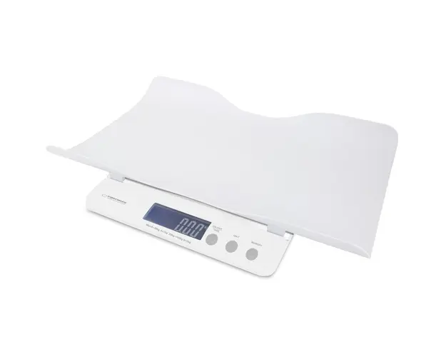 Cantar 2 in 1 pentru bebelusi si copii, 100 kg, afisaj LCD, sticla securizata, precizie 1g