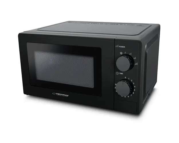 Cuptor cu microunde EKO011K, 1100W, 20L, Negru