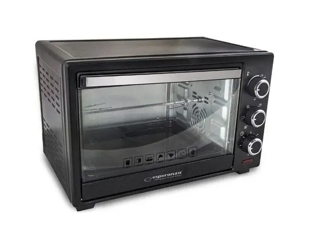 Cuptor electric Esperanza Napoli EKO006, 25l, 1600W, Negru