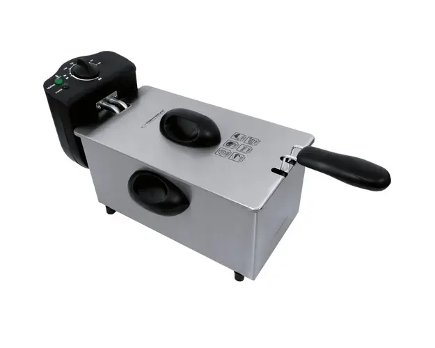 Friteuza Esperanza EKG010, 2200 W, 0.8 kg, Inox