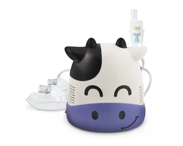 Nebulizator Esperanta ECN001, compresor, kit complet de accesorii inclus, respiratie facila