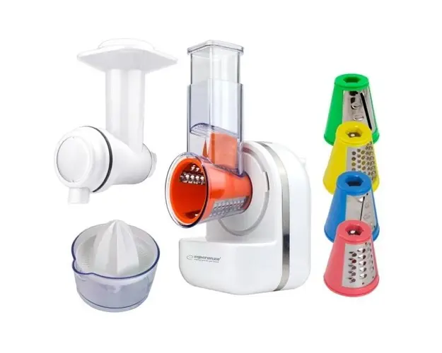 Robot de bucatarie multifunctional, Esperanza, EKM027 Panzanella 3in1, 150 W, Alb