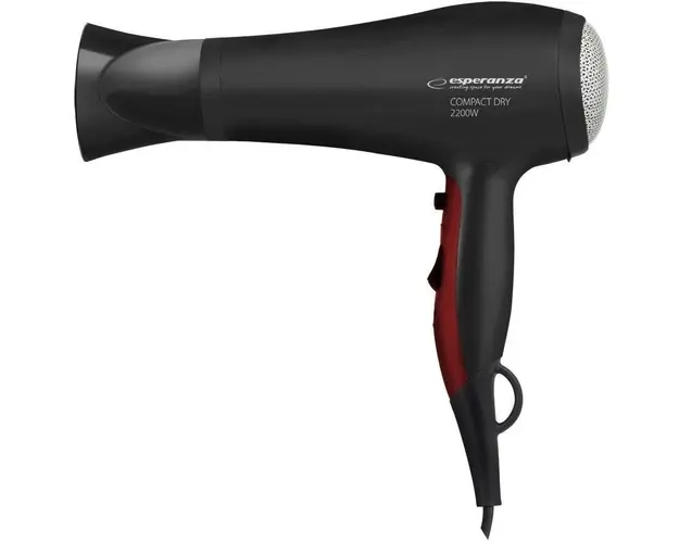 Uscator de par Esperanza EBH004K, 2200w, 2 viteze, 2 trepte de caldura