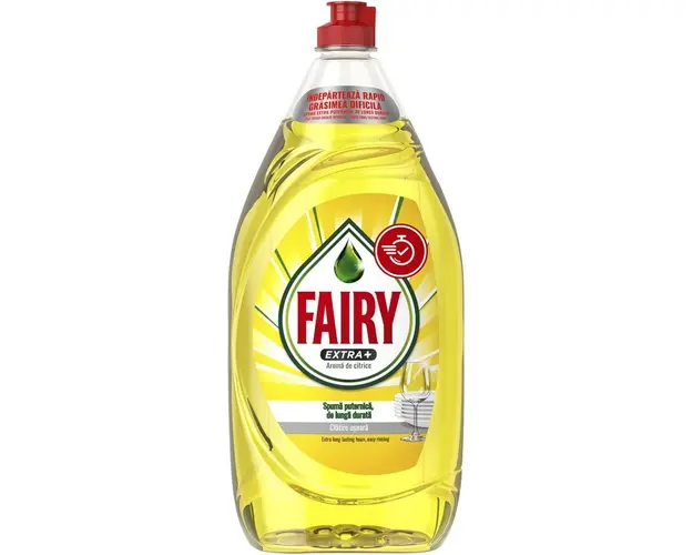 Detergent de vase Fairy Extra+ Citrice, 1.35 L