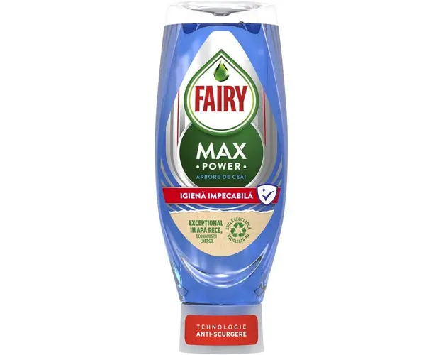 Detergent de vase Fairy MaxPower Hygiene, 650 ml