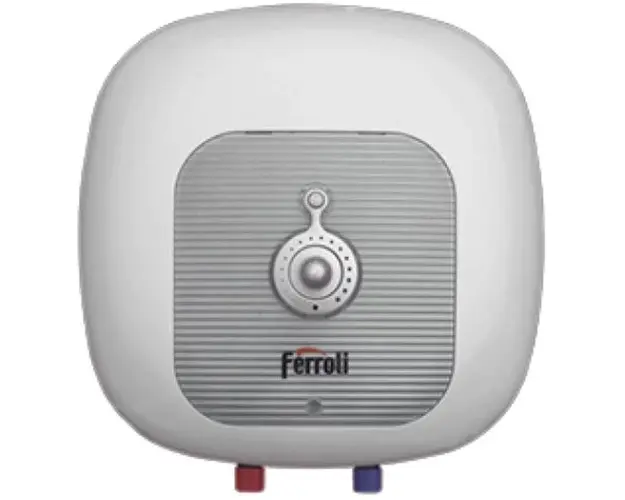 Boiler electric Ferroli Cubo SG 10, 1500 W, 10 l, Termostat reglabil, Protectie electrica IPx4, Montare deasupra chiuvetei