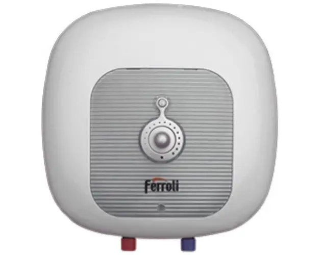 Boiler electric Ferroli Cubo SG 30, 1500 W, 30 l, Termostat reglabil, Protectie electrica IPx4, Montare deasupra chiuvetei