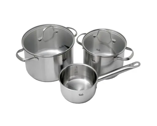 Set oale din inox San Francisco, 3 piese, 1.2 L - 5.3 L
