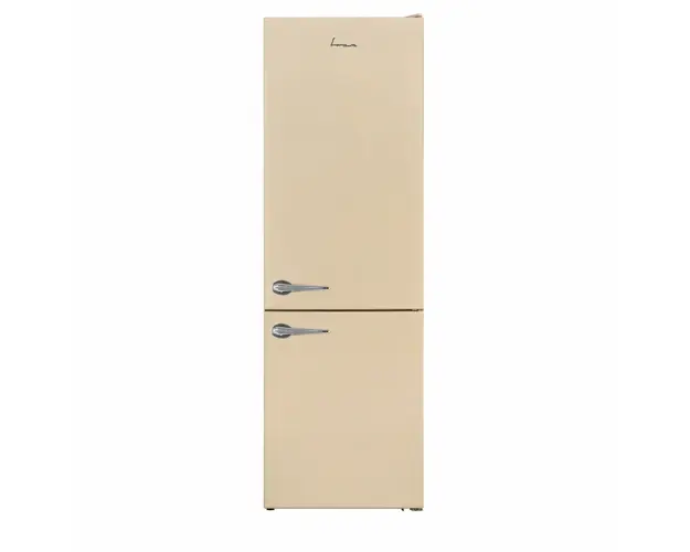 Combina frigorifica Fram FC-VRL2681BGE++, Clasa E, 268l, H 170cm, Crem