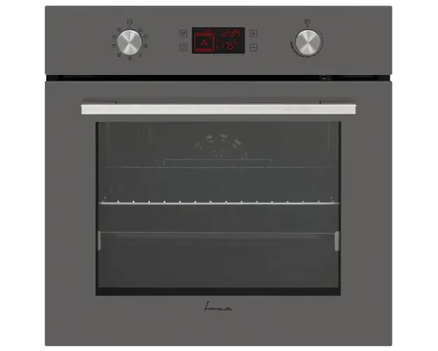 Cuptor incorporabil Fram FBO-V659GCDRC-GVG, 69l, 9 functii, Grill, Ventilatie, Clasa A, Gri