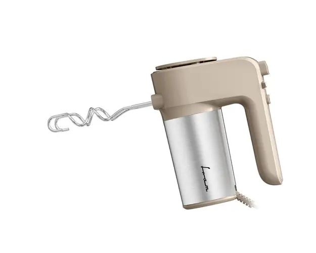 Mixer de mana FRAM FHM-400CR, 400W, 6 viteze + Turbo, Crem
