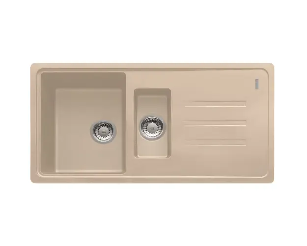 Chiuveta fragranite BSG 651, 970x500mm, reversibila, avena