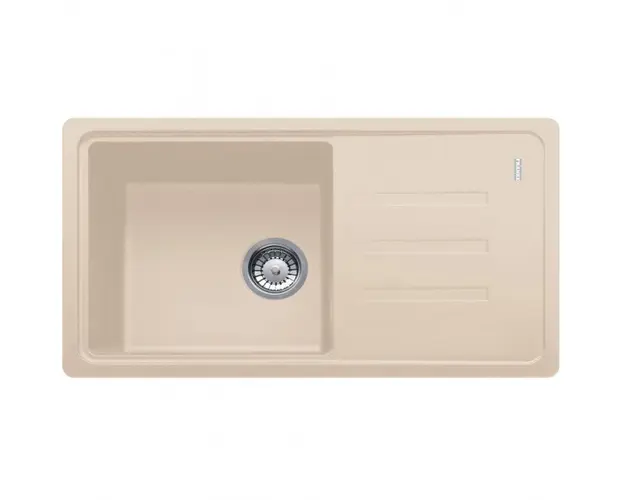 Chiuveta Franke Malta Fragranite BSG 611-78, 780 x 500, avena, cu ventil, 114.0486.716