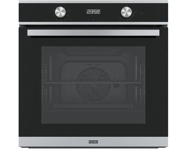 Cuptor incorporabil Franke Smart FSM 86 H XS, 71 L, 8 functii, Grill, Functie Bread, Steam cleaning, Display LED, Inox/ Cristal negru