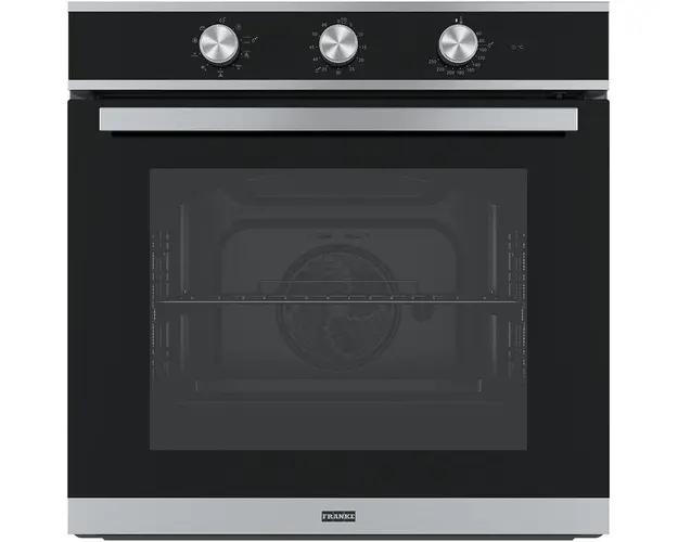 Cuptor incorporabil Smart FSM 82 H XS, Electric, 71 L, 8 functii, Grill, Functie Bread, Steam cleaning, Control mecanic, Clasa A, Inox/ Cristal negru