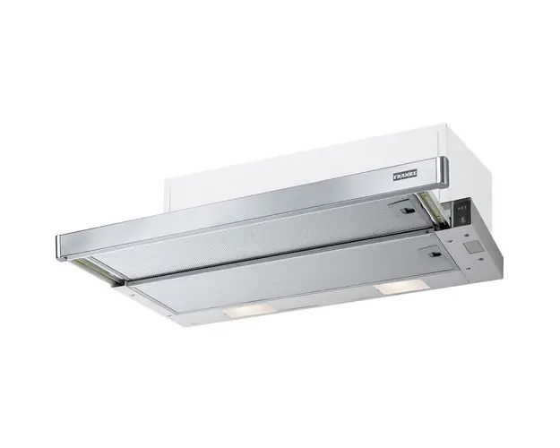 Hota telescopica FTC 632L GR/XS, 310 m3/h, Filtre metalice, Comanda mecanica, 60 cm, Inox