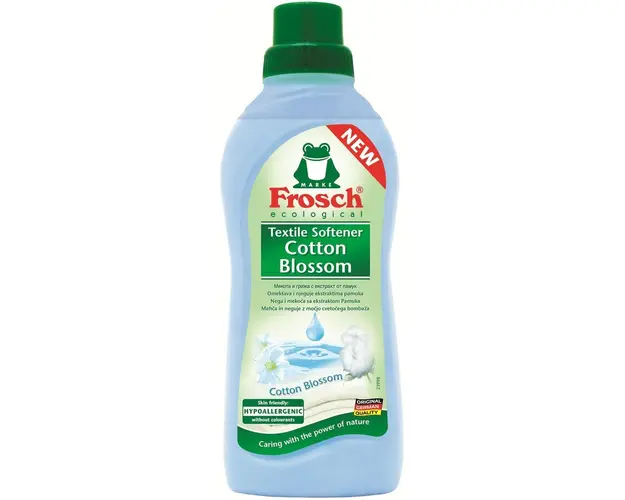 Balsam de rufe ecologic Frosch, Floare de Bumbac, 0.75 l