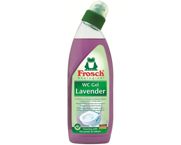 Detergent gel Frosch pentru vasul toaletei, Levantica, 750ml