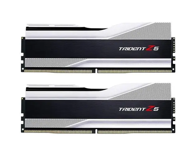 Memorie G.Skill Trident Z5 Silver 64GB DDR5 6000MHz CL32 Dual Channel Kit