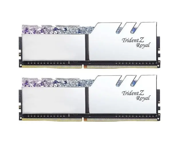 Memorie Trident Z Royal RGB Silver 16GB DDR4 4266MHz CL19 1.4v Dual Channel Kit