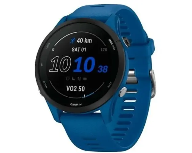 Ceas smartwatch Garmin Forerunner 255, Tidal Blue