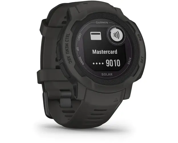 Ceas Smartwatch Garmin Instinct 2, 45mm, Solar, Graphite