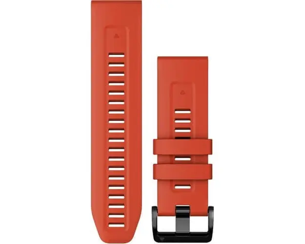 Curea Smartwatch Garmin, QuickFit®, 26 mm, silicon, Flame red