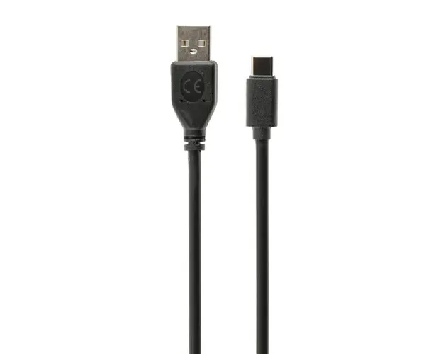 Cablu alimentare si date. smartphone, USB 2.0 (T) la USB 2.0 Type-C (T), 3m, negru