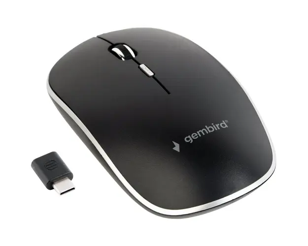Mouse optic, Gembird, 1600DPI, Negru