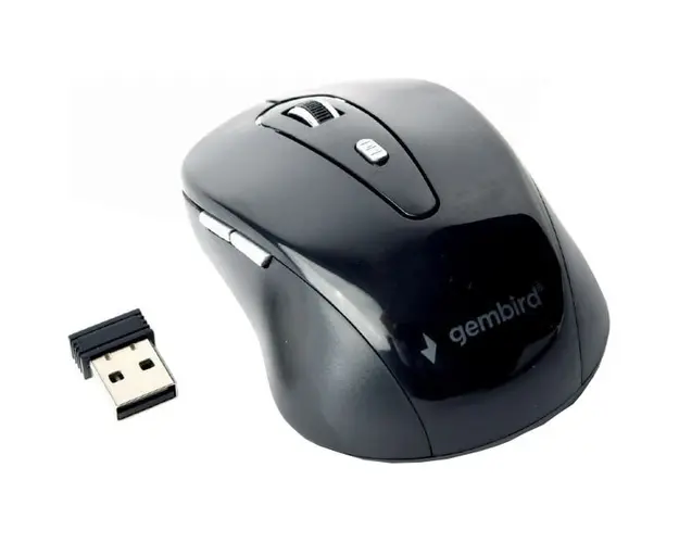 Mouse wireless Gembird MUSW-6B-01, Negru