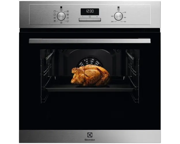 Cuptor incorporabil Electrolux EOF3H50BX, 65 l, SurrnoundCook, Timer electronic, Grill, Clasa A, Inox antiamprenta