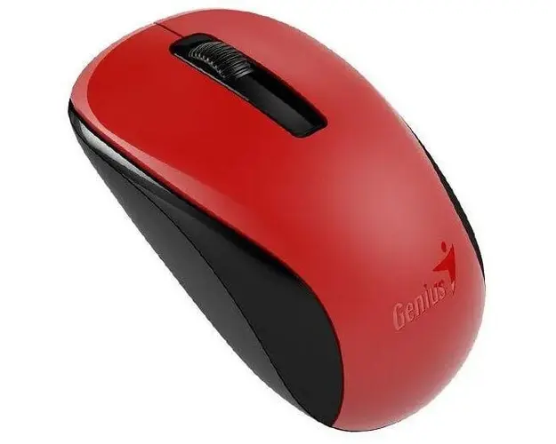 Mouse optic Genius NX-7005, Wireless, 2.4Ghz, 1200 dpi, Rosu
