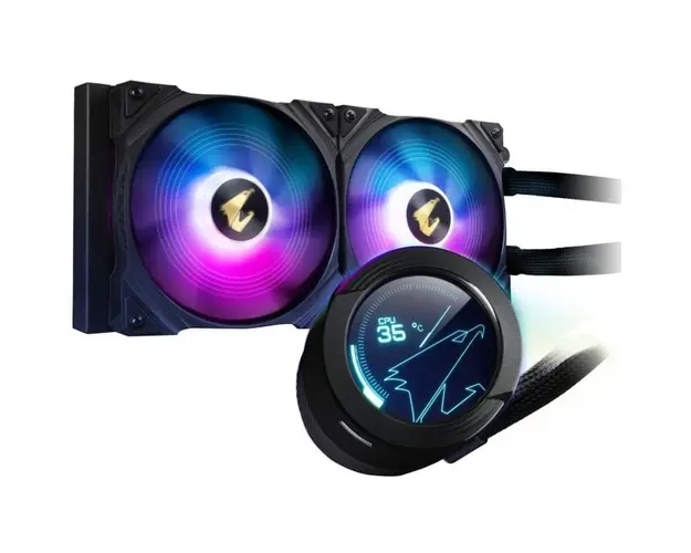 Cooler Procesor Gigabyte AORUS WATERFORCE X 280 ARGB, compatibil AMD/Intel