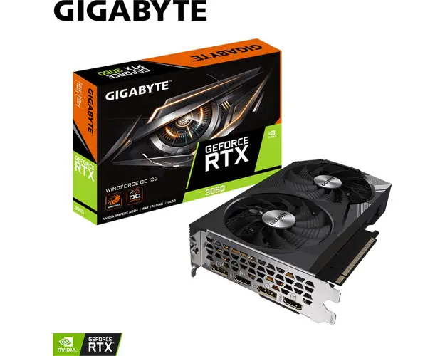 GB GeForce RTX 3060 WINDFORCE OC 12G V2