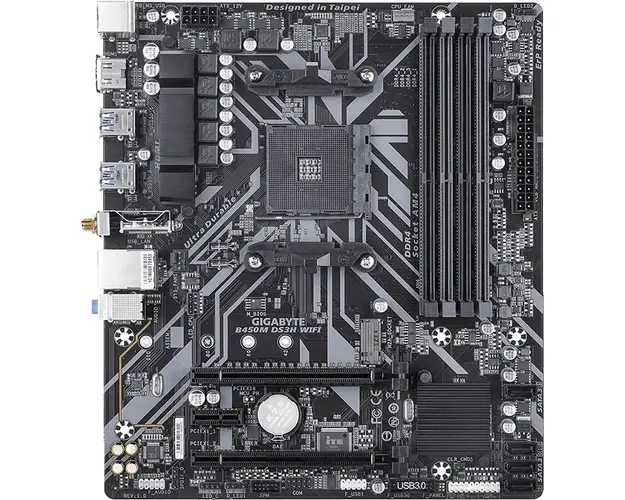 Placa de baza GIGABYTE B450M DS3H WIFI
