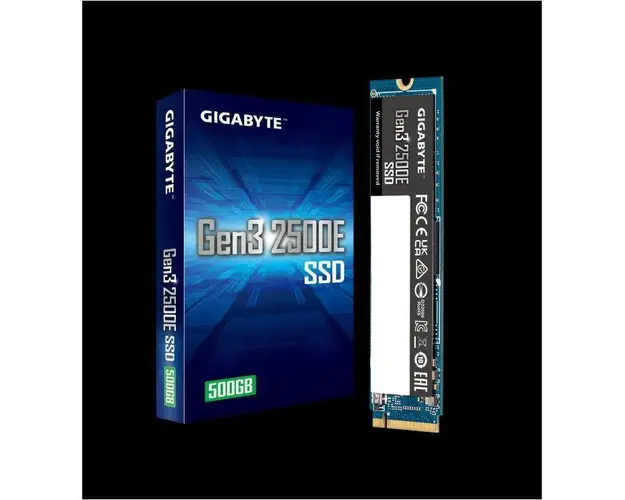 SSD Gen3 2500E, 500GB, M.2, PCIe 3.0x4, NVMe