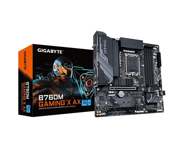 Placa de baza GIGABYTE B760M GAMING X AX
