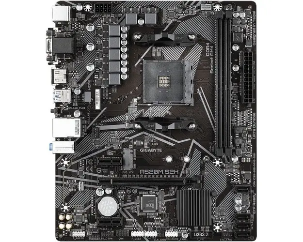 Placa de baza Gigabyte AMD A520M S2H , Socket AM4