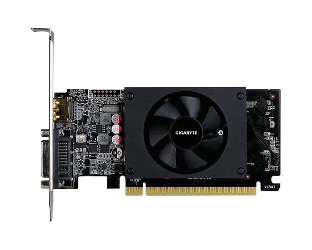 Placa video GIGABYTE GeForce GT 710 2GB DDR5 64-bit Low Profile