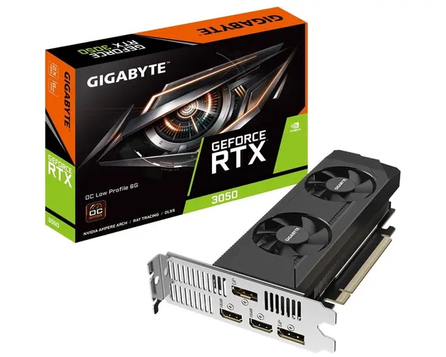 Placa Video Gigabyte GeForce® RTX™ 3050 OC, 6GB GDDR6, 96-bit