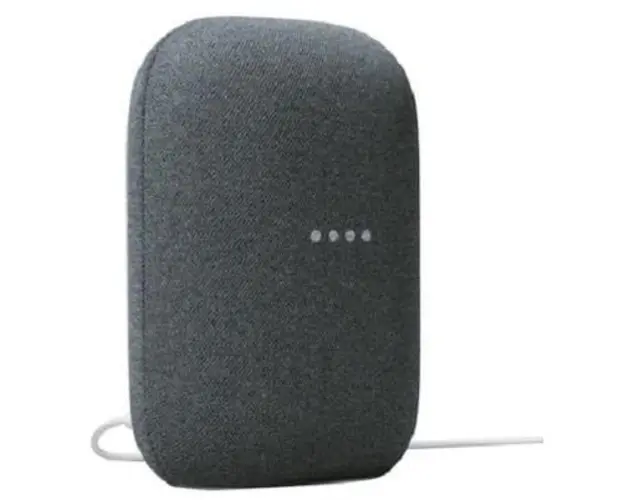 Boxa inteligenta Google Nest Audio, Wi-Fi, Bluetooth, Comenzi Vocale, Negru