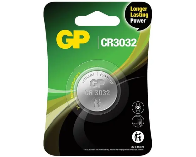 Baterie butoni (CR3032) 3V lithium, blister 1 buc