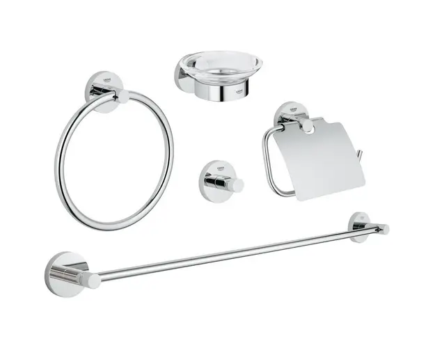Accesorii baie Grohe Essentials set 5 piese, 40344001