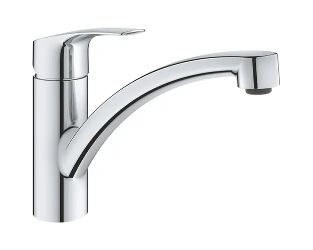 Baterie bucatarie monocomanda, cu pipa joasa, crom, Grohe Eurosmart New